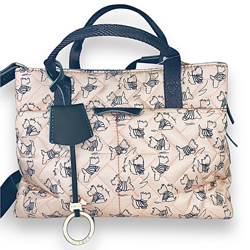 NWT Radley London Maple Cross Signature Medium Multi-way Bag Light Pastel Pink